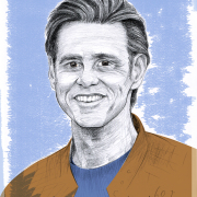 Portrait Jim Carrey 2022